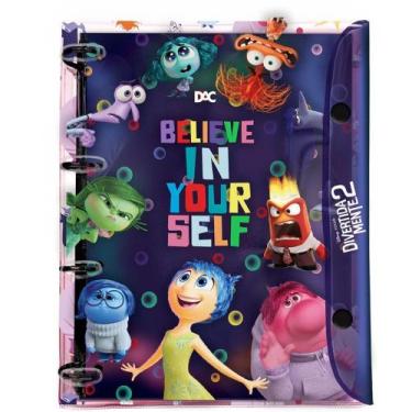 Imagem de Fichário de PVC Divertidamente Cristal com 192 Folhas - DAC