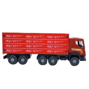 Imagem de Carreta carroceria medio p. a. brinquedos 23 - P.A BRINQUEDOS