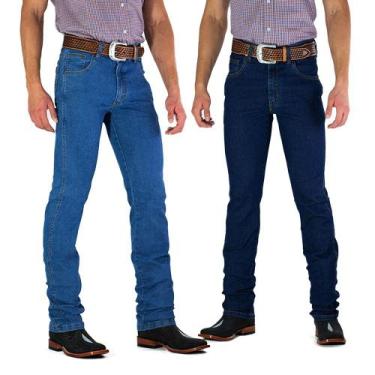 Imagem de Kit 2 calças jeans docks western masculina original fit - Dock's Weste