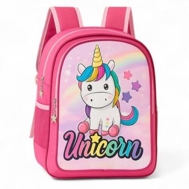Imagem de Mochila Feminina infantil Escolar Juvenil Grande e reforçada - RDM