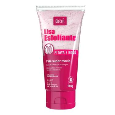 Imagem de Lisa Esfoliante Corporal Bio Soft Pitaya e Romã 180g - BioSoft