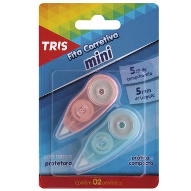 Imagem de Corretivo mini em fita 5M C/2 tris