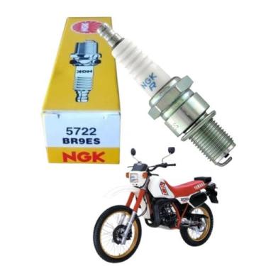 Imagem de Vela Ignição Yamaha Dt 200 Rmx 250 91 A 2002 Original Ngk