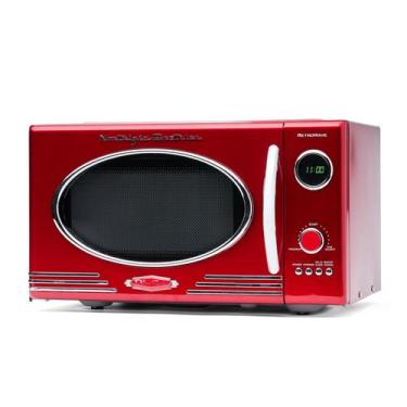 Imagem de Forno de Microondas Nostalgia Retro 800W 0,9L - 12 Conjuntos de Cozinh