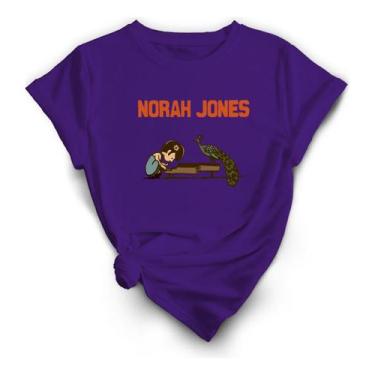 Imagem de Camiseta Frase Estampa Cantora Norah Jones, Referencia Show - Lobo Set