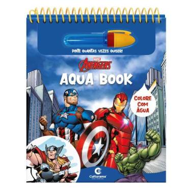 Imagem de Livro - Aqua Book Premium Vingadores