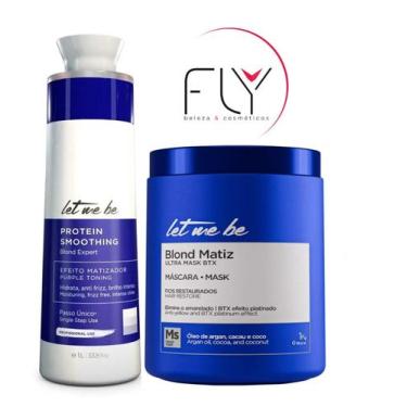 Imagem de Progressiva Matizadora Organic Let Me Be Passo Único + Btx Matizador L