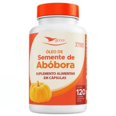 Imagem de Óleo de Semente de Abóbora Prensado a Frio  120 Cápsulas - Global Supl