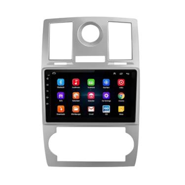 Imagem de Hiolpen Estéreo automotivo duplo Din 2din Android 13.0 para Chrysler 300 C 300C 2004 2005 2006 2007 9 polegadas GPS Navi WiFi Bluetooth estéreo para carro