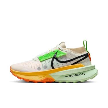 Imagem de Nike Zegama 2 Tênis de corrida feminino para trilha, Summit branco/laranja laser/Orang total, 35