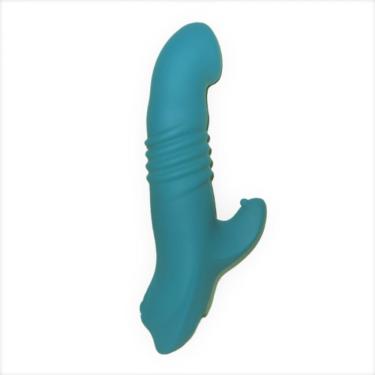 Imagem de Vibrador Ponto G Com Estimulador Laila - Lovetoys - Cor: Verde