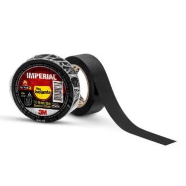 Imagem de Fita Isolante Imperial Slim 18mmx10m Preto