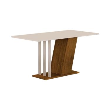Imagem de Mesa De Jantar Miami 160cm Yescasa Freijó-off
