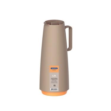 Imagem de Bule Térmico Exata Bege Com Ampola De Vidro 1l - Tramontina