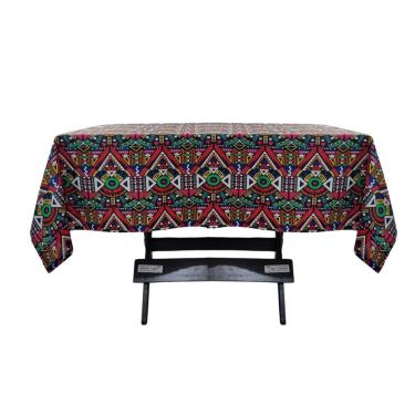 Imagem de Toalha Mesa Oxford Estampado 1,50x1,50 4 Lugares Mosaico