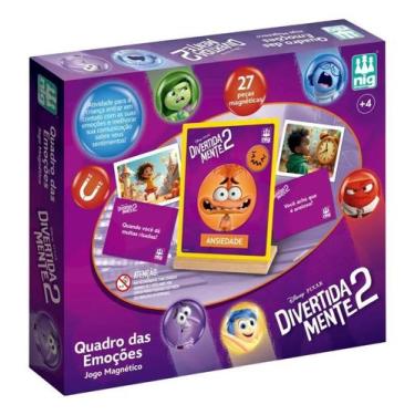 Imagem de Jogo Quadro das Emoções Disney Divertidamente 2 Madeira Nig