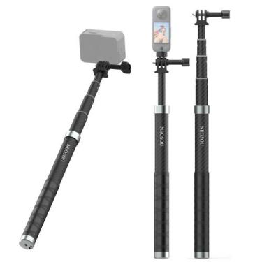 Imagem de Monopé Selfie Stick NEOSOU de 47 polegadas para GoPro Insta360 Osmo
