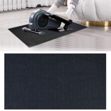 Imagem de Waybas Tapete Antiderrapante Para Exercícios De Pernas Em Formato Elipse, 28 X 63 Pol., Treino Elíptico Mesa, Acessórios Idosos, Equipamento Pedal Sentado, Protege O Chão