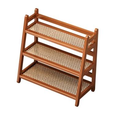 Imagem de Bothyi Suporte para xarope de café, suporte para canecas, para copos de bambu, para temperos, porta-tempero para de cozinha, acessórios para bar, Marrom Escuro