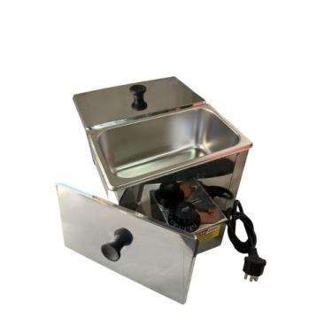 Imagem de DERRETEDEIRA CHOCOLATEIRA 5 KG 2 CUBAS 1/4 X 100 220 v - Yron Maq