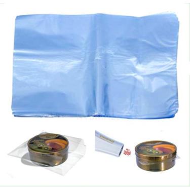 Imagem de HTBMALL Sacos Termoencolhíveis De 7 X 10 Polegadas, 100 Unidades Pvc Transparente Para Embalar Pequenos Presentes, Embalagens, Sabonetes, Livros, Bombas Banho, Filmes, Dvd/Cd, Velas, Potes, Garrafas