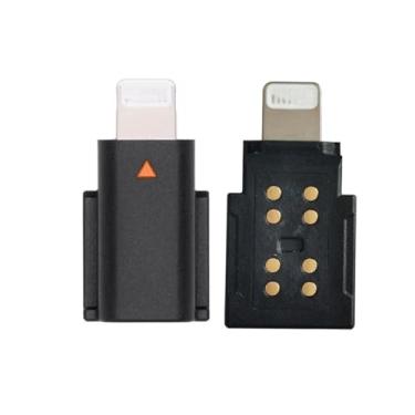 Imagem de Adaptador original para celular DJI Mic 2 para Lightning iPhone 11/12/13/14 Smartphone/PC/Mac Conector OEM Acessórios compatíveis com receptor DJI Mic 2