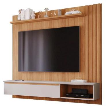 Imagem de Painel para TV até 60 Polegadas 1 Porta 100% MDF Panamá Plus Permóbili
