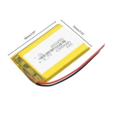 Imagem de (4pcs) Bateria 3,7v 1200mah  6mm X 34mm X 50mm Ml - bgb
