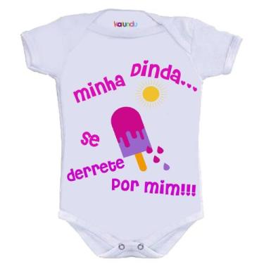 Imagem de Body Divertido - Dinda Se Derrete F - KALUNDU KIDS, GG