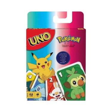 Imagem de Jogo De Tabuleiro Pokémon UNO Flip Com Cartas De Jogo Pikachu Para Cri