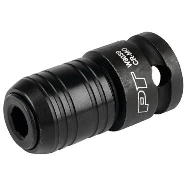 Imagem de Performance Tool W9039 Adaptador de broca hexagonal de aço cromado molibdênio resistente de 9,5 mm para 1/10.2 cm com colar de troca rápida para ferramentas de impacto