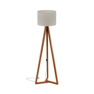 Imagem de Abajur De Chão Tripé Com Cúpula Nero Off White Nature