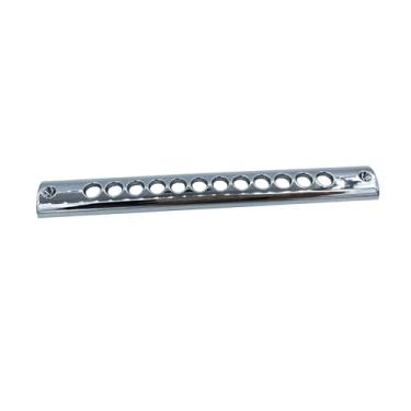 Imagem de TUOREN Bocal de pente de gaita de metal com 12 furos compatível com Suzuki SCX-48 Chromatix Series Harmonica C