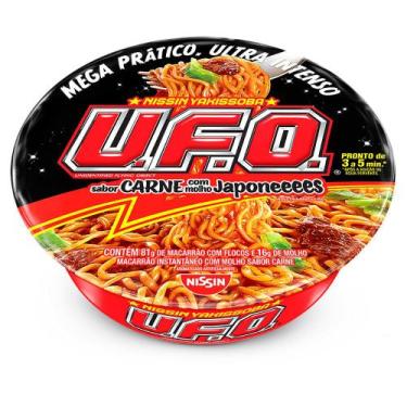 Imagem de Macarrão Instantâneo Nissin U.F.O. Yakissoba Carne com Molho Japonês 9