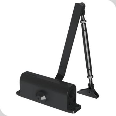 Imagem de Mola aérea a530 força 3 preta para portas de até 65kg - Soprano