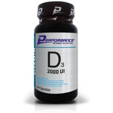 Imagem de Vitamina D3 2000UI Performance Nutrition - 100 caps