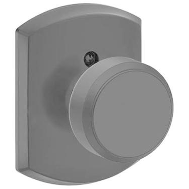 Imagem de Schlage F170BWE622GRW Maçaneta falsa, preto fosco