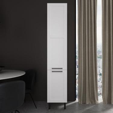 Imagem de Paneleiro Armário 40cm em Mdf com 2 Portas Almofada - Tecno Mobili