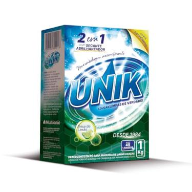 Imagem de DETERGENTE PARA MÁQUINA DE LAVAR LOUÇAS UNIK 1Kg