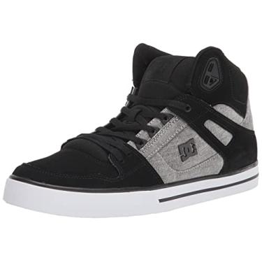 Imagem de DC Tênis masculino Pure High Top Wc Skate Shoes Casual, Preto/Navio de guerra/armadura, 7.5