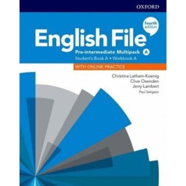 Imagem de English File - Pre-Intermediate - Multipack A - Student`S Book A With Workbook A And Online Practice