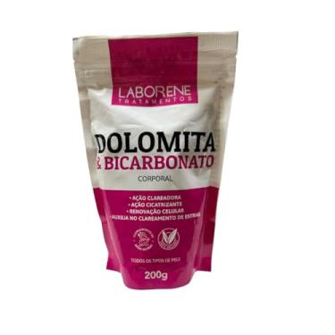 Imagem de Dolomita & Bicarbonato Corporal Laborene 200g – Clareador Natural para Áreas Escuras – Esfoliante e Renovador Celular com Ação Tonificante – Axilas, Virilha, Glúteos e Joelhos – Produto Vegano e 100% Natural