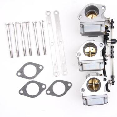 Imagem de BH-Motor Carburador de carburador para motor de popa elétrico Mercury 65-75HP WME-84 Series Replace # 824924T38 824924T39 824924T40