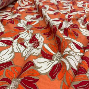 Imagem de Tecido Viscose Estampada Floral Brisa de Verão 1,45m Para Roupas Femin
