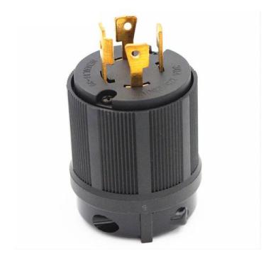Imagem de Tomada 4 Pinos Macho Plug Gerador 125/250v/450 30a - toyama