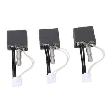 Imagem de Luocute 3 PCs 0,2 Mm 0,4 Mm 0,6 Mm HOVEND CERAMIC para Kobra S1 Kit de Extrusão de Cabeça de Aço Inoxidável Combo, Termistor de Aquecimento do Bico Endurecido de Extremidade Quente