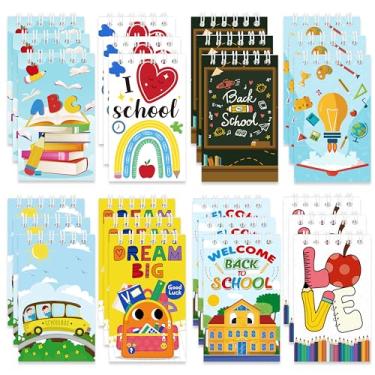 Imagem de EmmgHen 24 Packs Back to School Mini Spiral Notebooks Cute Pocket Notepads