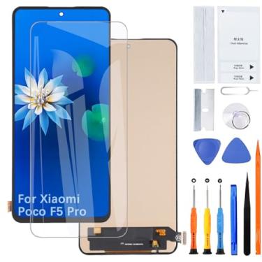 Imagem de Tela de exibição para Xiaomi Poco F5 Pro TFT 23013PC75G Montagem de substituição de tela LCD com kit