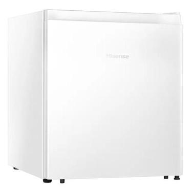 Imagem de Frigobar Hisense 44L 1 Porta Degelo Manual RR58NW, Branco, 110V