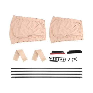 Imagem de Conjunto De 2 Peças De Cortinas De Alumínio Universal Para Janelas Lat